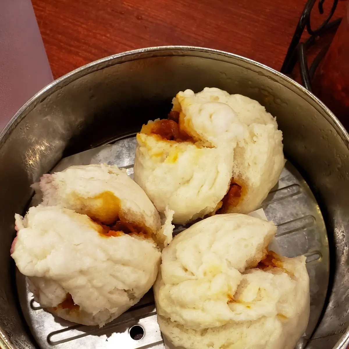 steamed bbq pork bun 蜜汁叉燒包